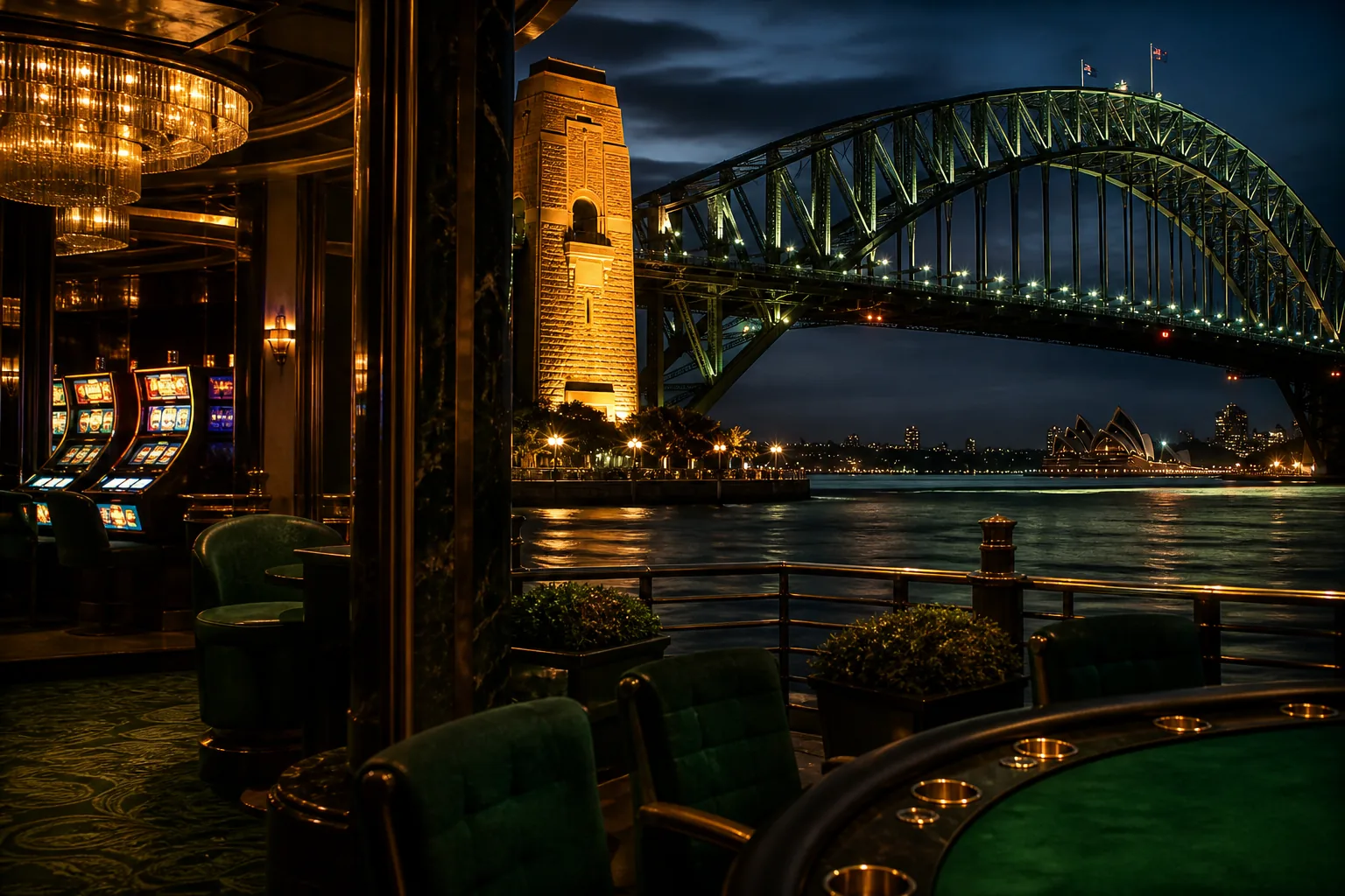 Editorial city guide graphic for Malina Casino readers in Sydney, NSW