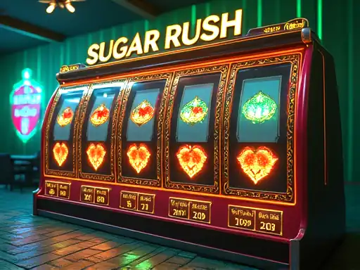 Sugar Rush 1000 pokie at Malina Casino