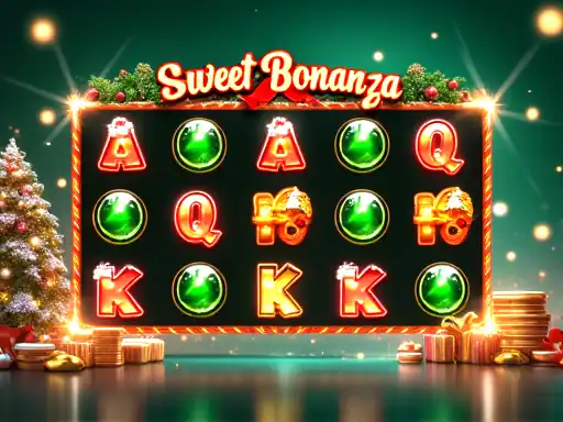 Sweet Bonanza Xmas pokie at Malina Casino